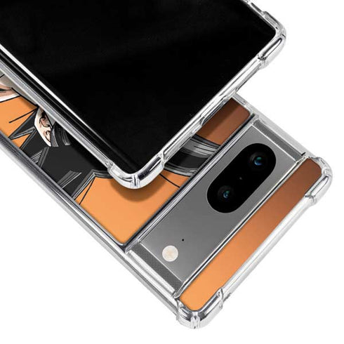 Dragon Ball Z Goku Portrait Google Pixel 8a Clear Case